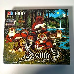 Vintage 1992 Milton Bradley Charles Wysocki "Chumbuddies" 1000 pc Puzzle Sealed